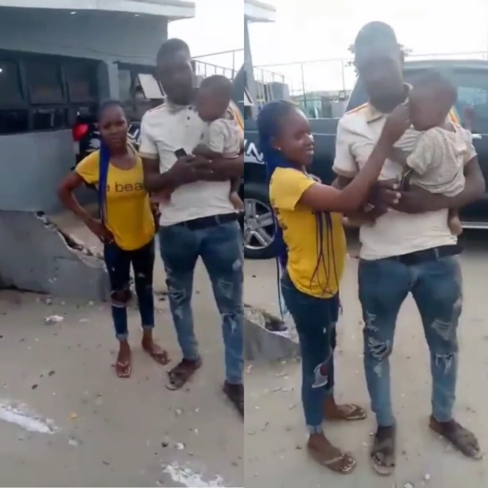 Dispatch Rider Caught With Baby