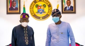 BREAKING: Bola Tinubu Endorses Babajide Sanwo-Olu For Second Term