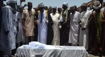 PHOTOS: Alaafin Of Oyo, Oba Lamidi Adeyemi Buried
