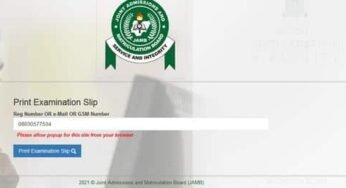 JAMB Activates JAMB Reprint Portal 2022 For 2022 UTME | Check Now