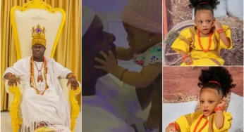 PHOTOS: Ooni Of Ife Celebrates First Birthday Of Daughter With Concubine