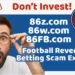 86FB Football Investment Platform Crashes