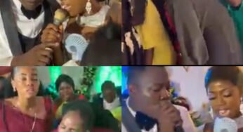 Watch Trending Video Of Couple Who Turned Their Wedding Reception Into Prayer Crusade In Anambra