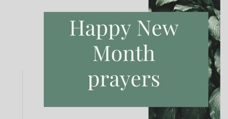 Happy New Month Prayers