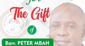 2023: Thank You For Giving Us Peter Mbah – Enugu Youths Tell Ugwuanyi