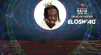 BBNaija Season 7: Eloswag Wins HoH For A Second Time