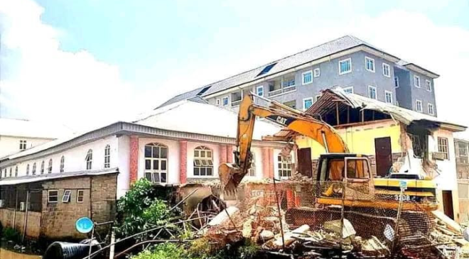 Prophet Odumeje Church Demolition