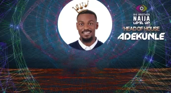 BBNaija Season 7: Adekunle Emerges Week Three Head Of House