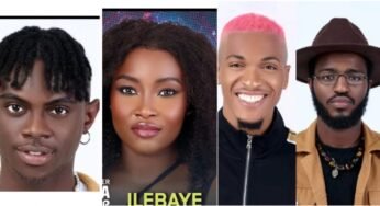 BBNaija S7: Ilebaye, Groovy, Khalid, Bryan, Phyna Up For Eviction
