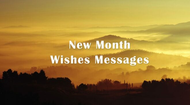 Happy New Month Wishes 