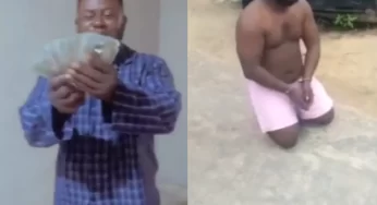 VIDEO: Man Who Flaunts Money On Social Media Arrested For Kidnapping In Abuja