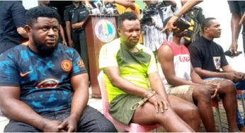 Police Parade Kidnap Kingpin John Lyon In Bayelsa