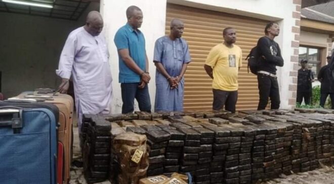 Cocaine Warehouse In Lagos