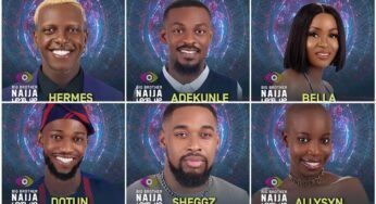 BBNaija: Hermes, Bella, Sheggz, Others Up For Possible Eviction