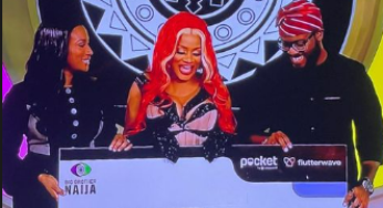 BBNaija Phyna Receives N50m Cheque, Car, Other Gifts