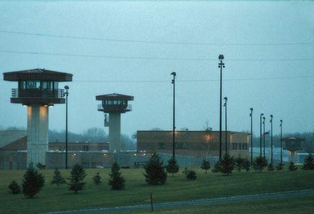 Exterior of Columbia Correctional Institution which housed convicted serial killer & cannibal Jeffrey Dahmer at the time of his death by suspect/inmate Christopher Scarver