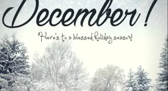 Happy New Month Messages, Wishes, Prayers, SMS For December 2022