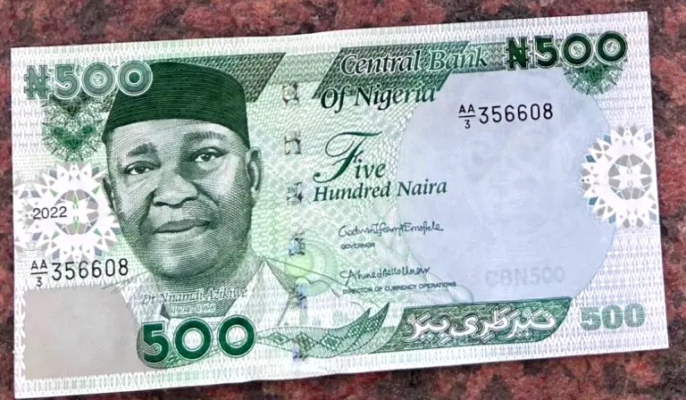 Unveiled New Naira Notes