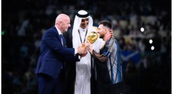 Qatar 2022: Lineker Slams FIFA For Allowing Messi Wear Bisht During World Cup Presentation