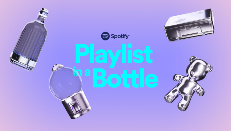 Spotify’s Playlist In A Bottle