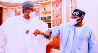 JUST IN: Buhari Meets Tinubu In Aso Rock Villa
