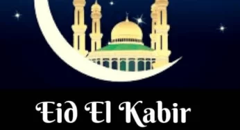 FG Declares Wednesday, Thursday As Eid-El-Kabir Holidays
