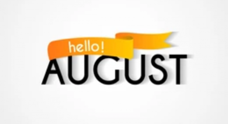 Happy New Month August