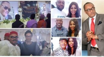 PHOTOS/VIDEOS: Nollywood Stars Attend Late Saint Obi’s Candlelight Service In Lagos
