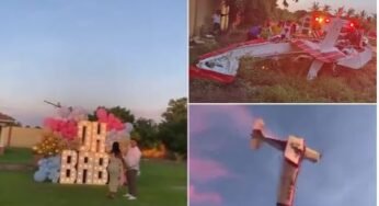 Gender Reveal: Watch Moment Stunt For Social Media Goes Tragically Wrong As Plane Crashes Killing Pilot In Front Of Cheering Guests