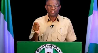 VIDEO: Philip Shaibu Declares For 2024 Edo Governorship Election
