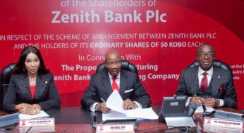 Shareholders Approve Zenith Bank HoldCo Structure Transition