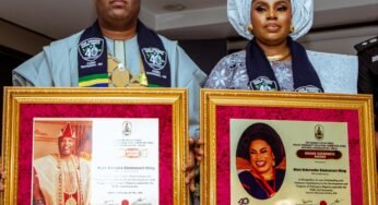 PCRC Decorates Aare Adetola Emmanuelking, Wife As Golden Grand National Patron/Matron, Marks 40th Anniversary