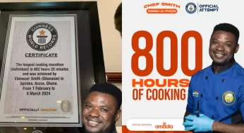Guinness World Records Deactivates ‘Cook-A-Thon’ Category After Ghanaian Chef Forged Certificate
