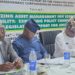 L-R: Mr Najib Sulaiman, Head of Strategy AMCON; Mr Joshua Ikioda, Group Head of Enforcement, AMCON; Mr Lucky Adaghe, Executive Director of Operations, AMCON and the Chairman, House of Representatives Committee on Banking & Ancillary Institutions, Honourable Eze Nwachukwu Eze during the House of Reps Committee retreat in Enugu State.