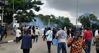 CSO Slams Police For Tear-Gassing Protesters In Abuja