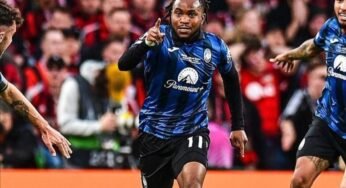 Lookman Makes CAF’s Top Five For Player Of The Year Award