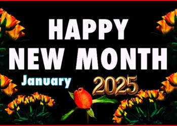 Happy New Month January 2025 Message