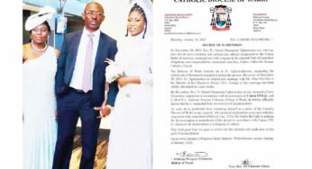 Delta Catholic Priest Suspended Over Secret US Wedding