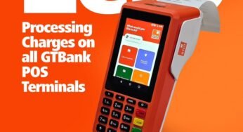 Zero Processing Charges: GTBank Removes POS Processing Fees To Support Businesses