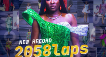 Ololade Ayelabola Sets Guinness World Record For Longest Distance Walked By A Model
