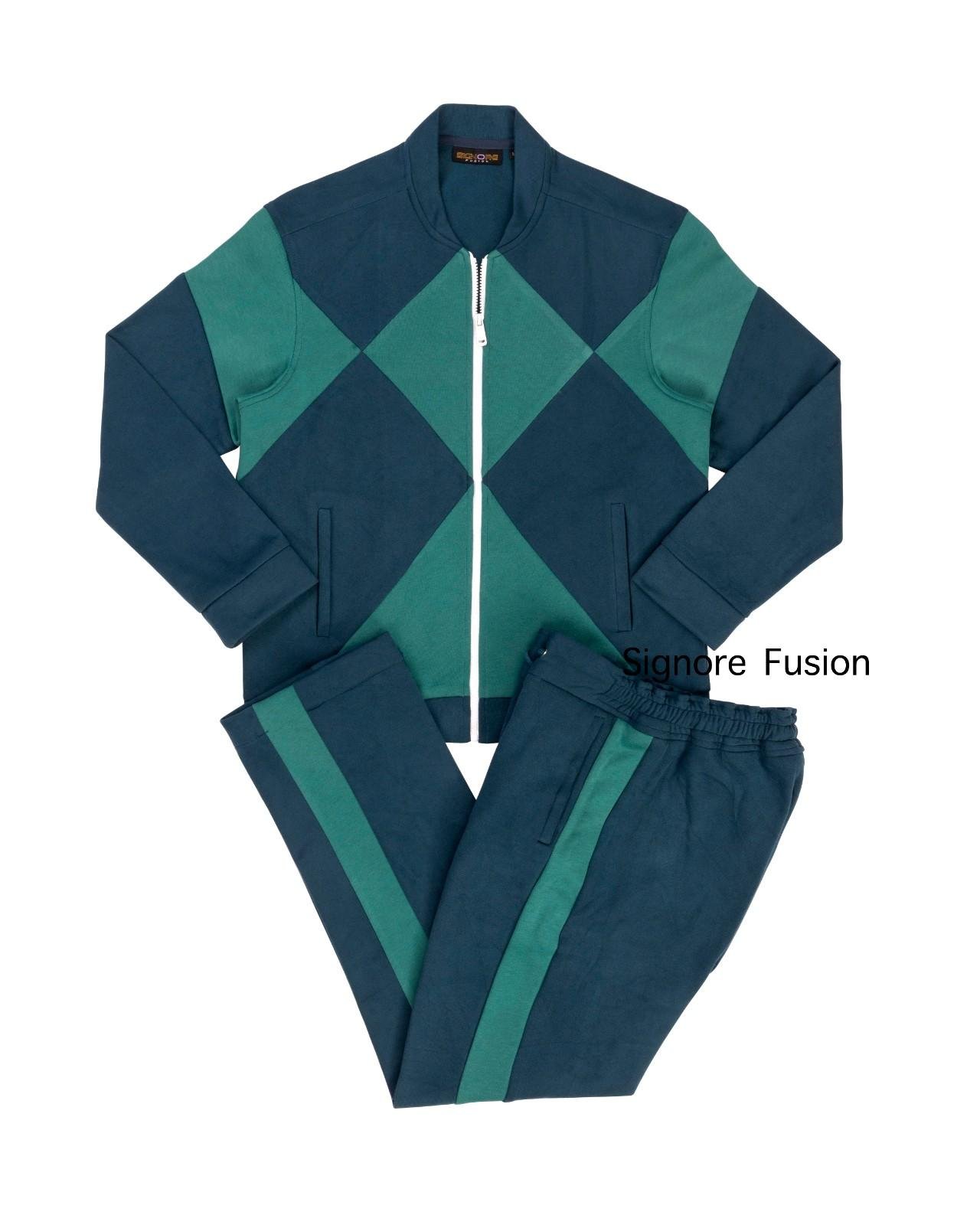 Geometry Pattern Athleisure Set