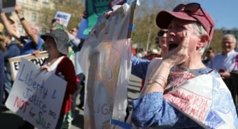 Protesters March Against Trump’s Divisive Policies