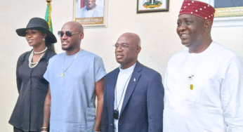 Governor Hyacinth Alia Appoints 2Baba As Technical Adviser On Entertainment