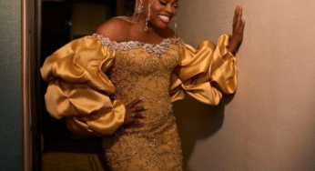 Funke Akindele Drips In Gold For JP2025