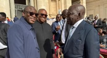 ‘I’m The Head Of Nigerian Delegation,’ Tinubu Tells Obi, Fayemi At Vatican