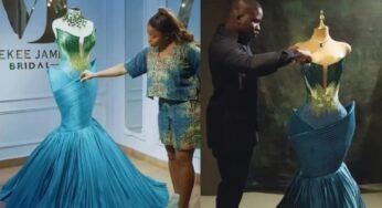 Veekee James Calls Out Senegalese Designer For Copying Her Viral 2024 Design