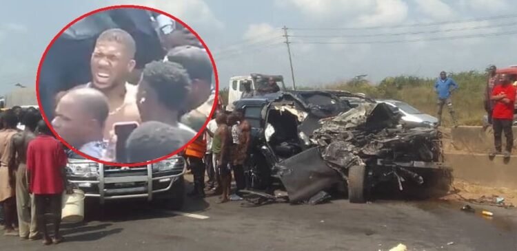 Anthony Joshua Accident