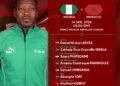 Nigeria Vs Morocco