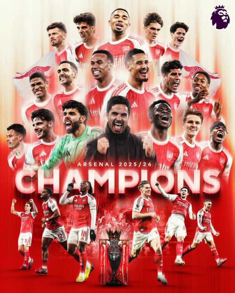 Arsenal Premier League Champions
