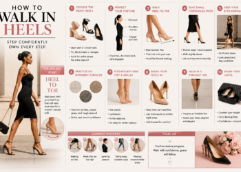 How To Walk In Heels Properly